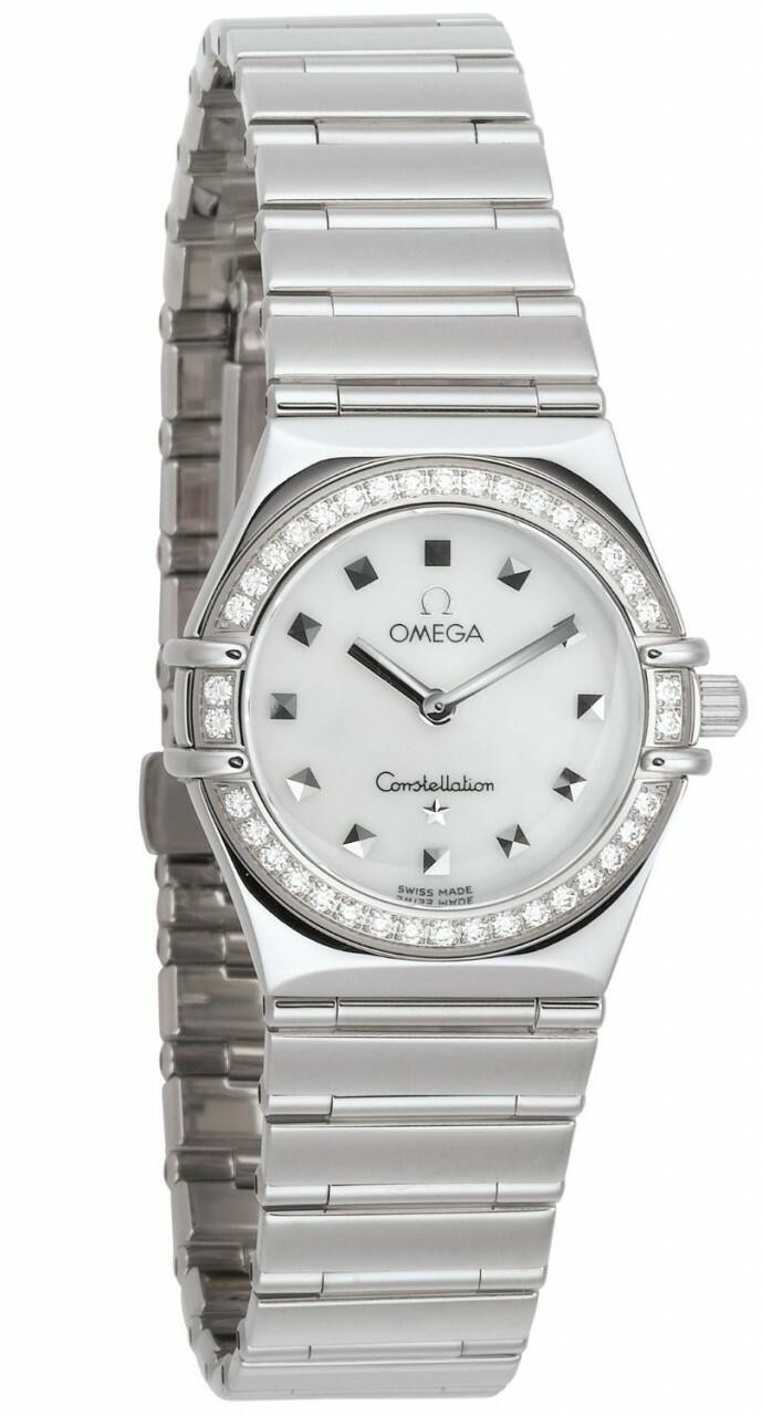 OMEGA Watches CONSTELLATION MY CHOICE WHT PEARL DIAMOND WOMEN WATCH 1475.71.00/14757100 - Click Image to Close